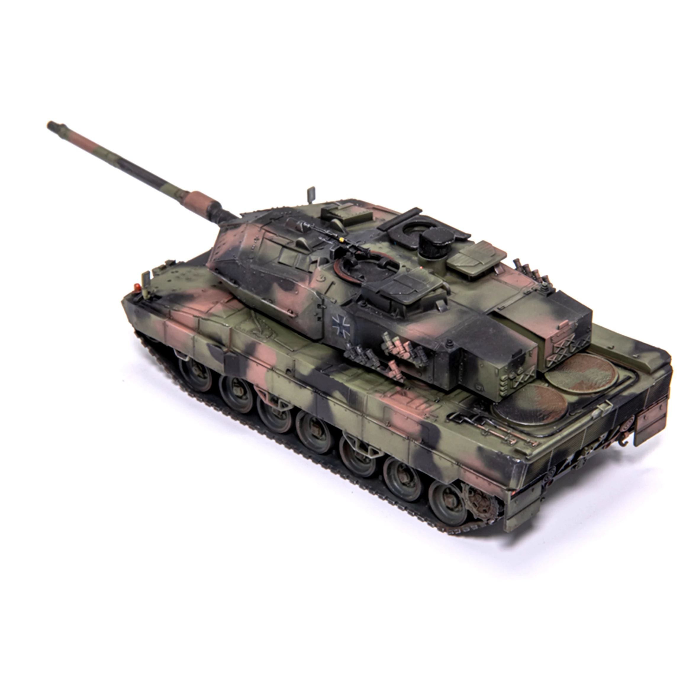 1/72 AM German L2A6EX main battle tank model three color camouflage finished product model