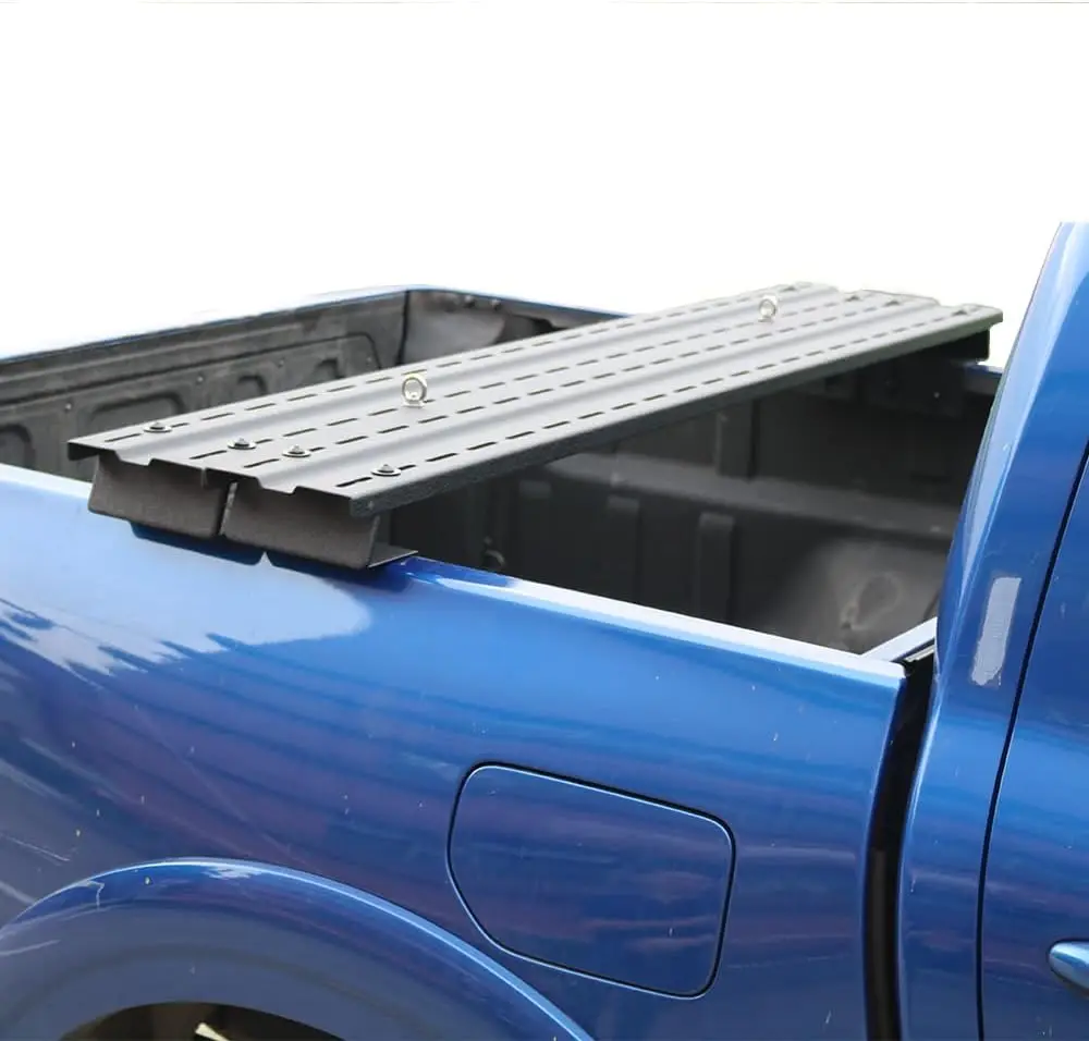 Universal Truck Bed Rack with 2 Steel Board,Adjustable Multi-Function Design Rack Cross Board,