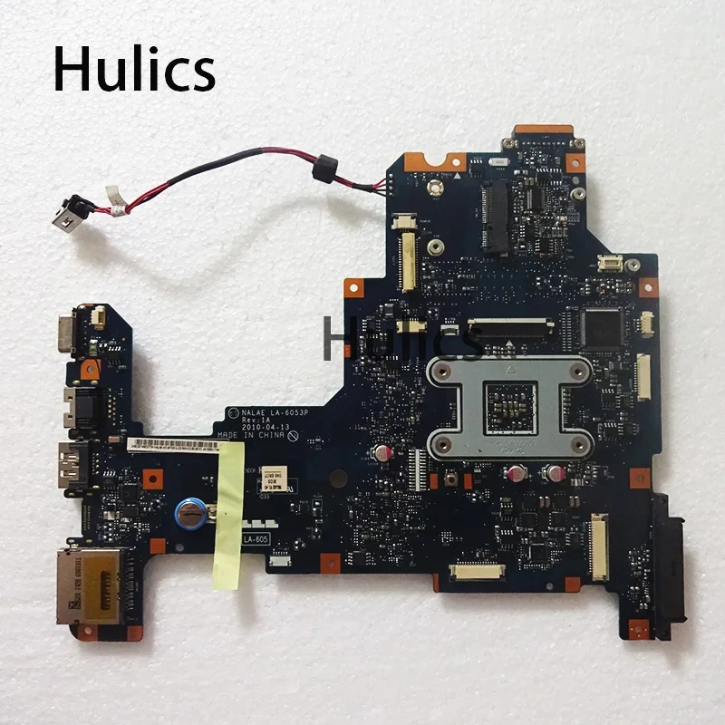 Hulics Used LA-6053P K000103980 For Toshiba Satellite L650D L675D Laptop Motherboard DDR3 Main Board Free CPU