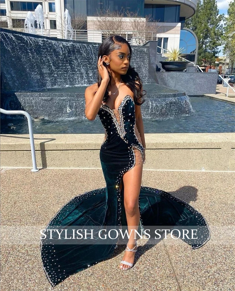 Birthday Dress for Black Girl: The Perfect Strapless Velvet Gown That  Turned My Daughter's 16th Into Magic