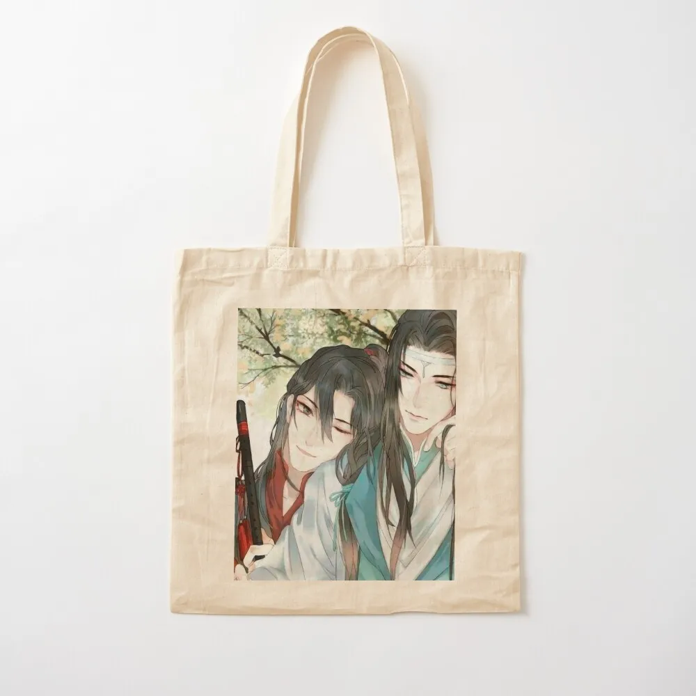 Wei wuxian and Lan Wangji Gusu lan Sect Tote Bag Handbags women shopping bag logo eco pack