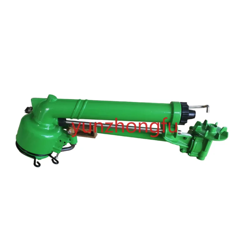 Farm Irrigation 62meters Long Shoot Radius 360 Degree Rotary Adjustable Elevation Vortex Big Rain Gun 1.5