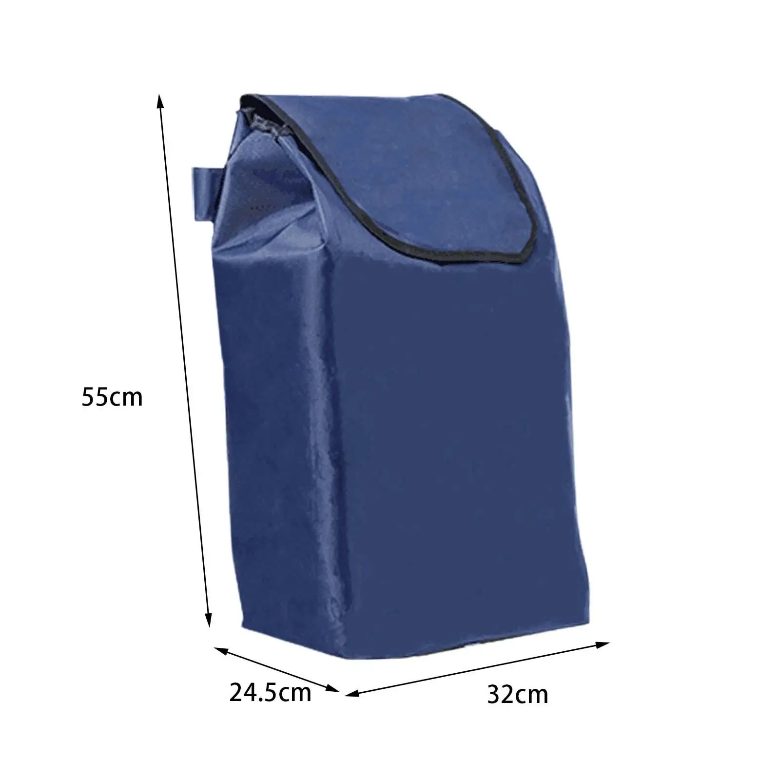 Shopping Cart Replacement Bag Lightweight Convenient Durable Foldable Portable Grocery Cart Bag for Outdoor Utility Cart