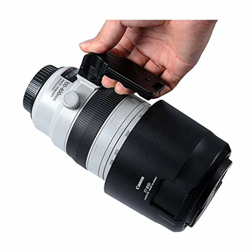 iShoot Lens Collar for Canon EF 100-400mm f/4.5-5.6L IS II USM Foot with Camera Ballhead Quick Release Plate Tripod Mount Ring
