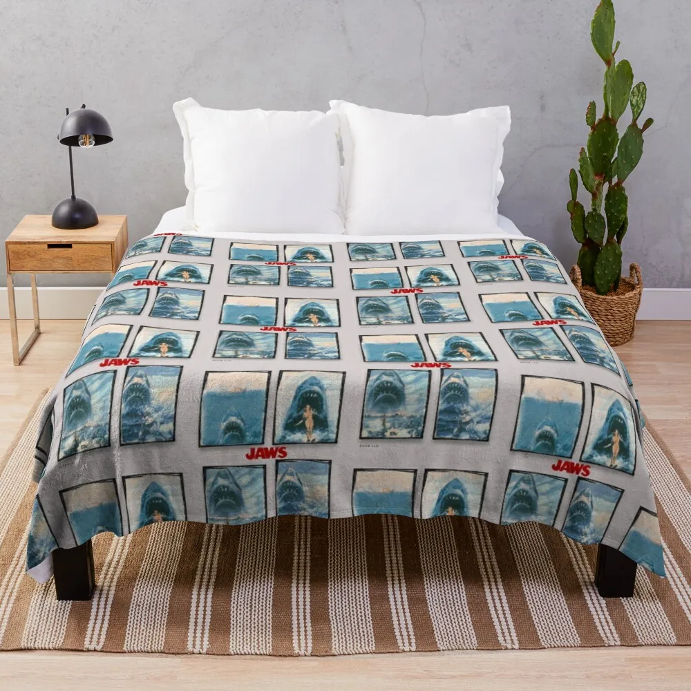 

The Jaws Moments Throw Blanket Designers Sofas Blankets