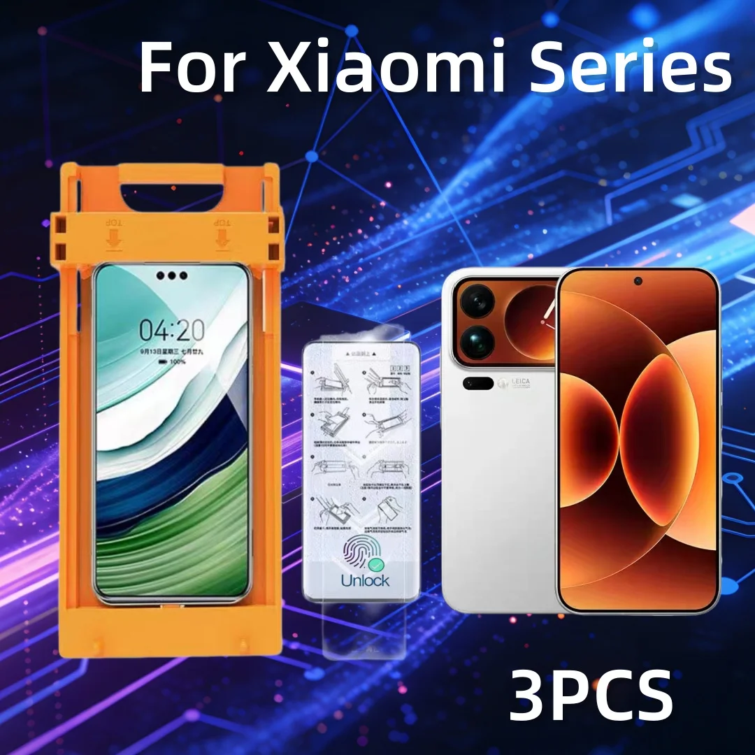 

Non-Tempered Glass Film for Xiaomi 14 Pro/Ultra 15 Pro/Ultra/15s Pro Dust&Bubble Free