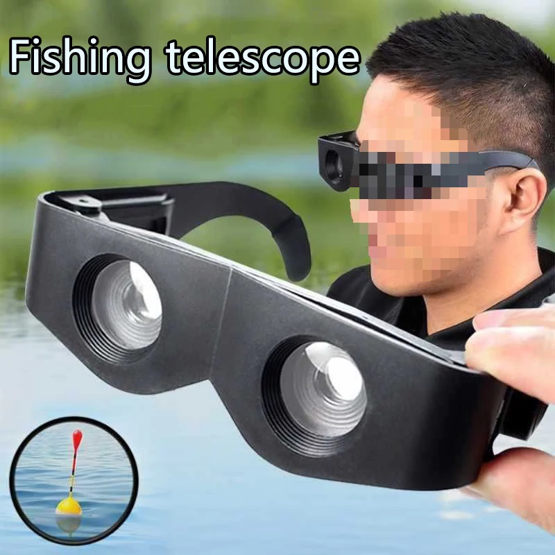 (HB05)Glass Fishing Focus Adjustable Professional Binoculars Telescope Magnifier Glass Hands-Free Wearable For Theater TV Sight