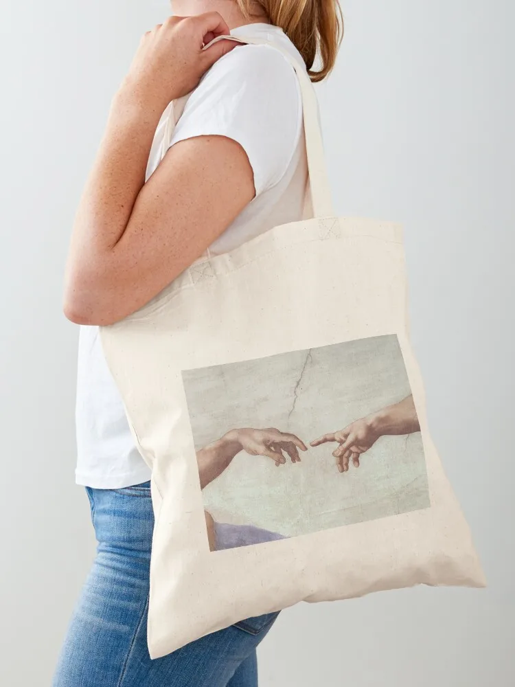 

Creation of Adam Miquelangelo Tote Bag cute pouch bag bags for women canvas tote bag tote men's