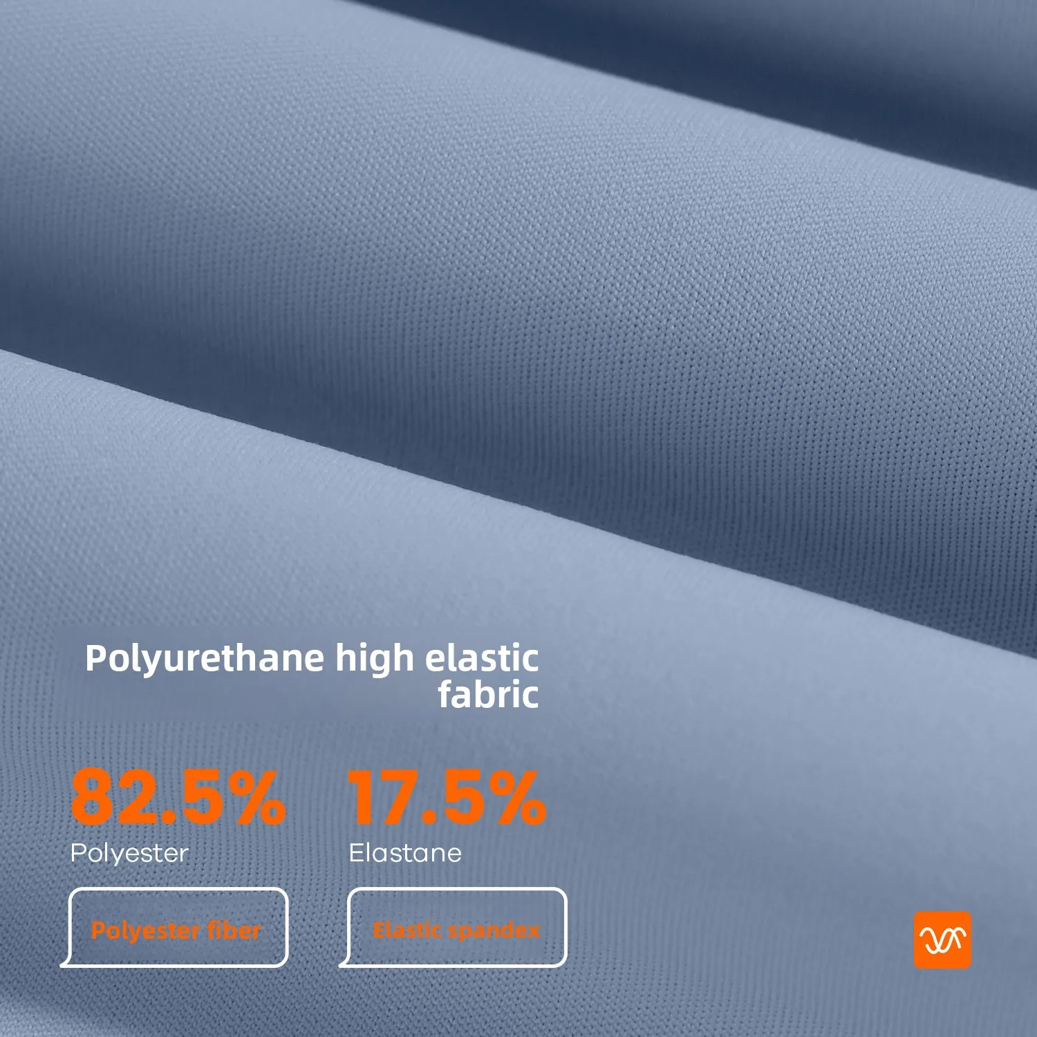 Close-up textile detail showing knit structure and color-block seam integration