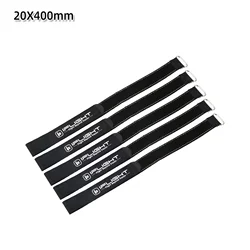5 pezzi iFlight 20mm larghezza 20x400mm 20x300mm 20x250mm 20x200mm cinghie per batteria in pelle PU in microfibra/fibbia in ferro per cintura FPV antiscivolo