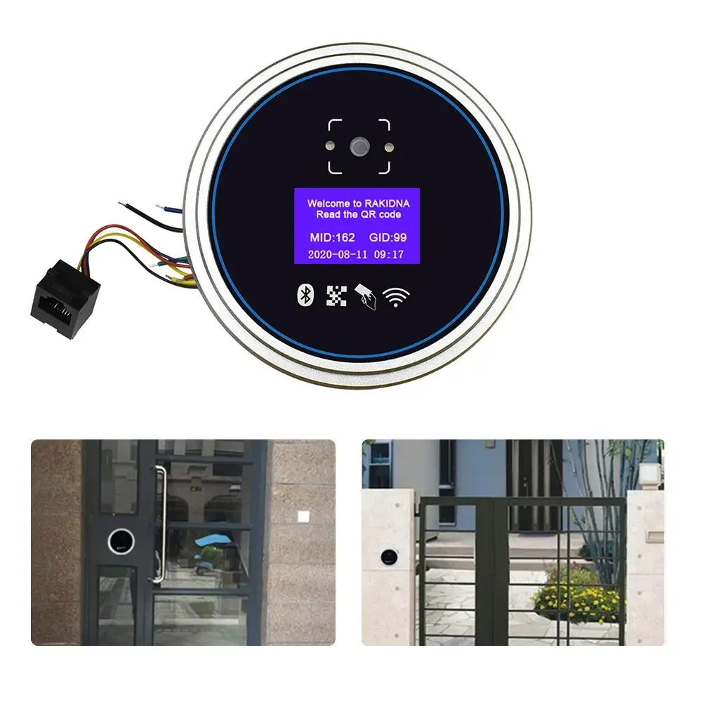 2026 Premium f  RJ45 TCP UDP Wiegand 26/34 CPU IC Card Reader QR Code NFC Reader RFID Access Control Door Access Control S