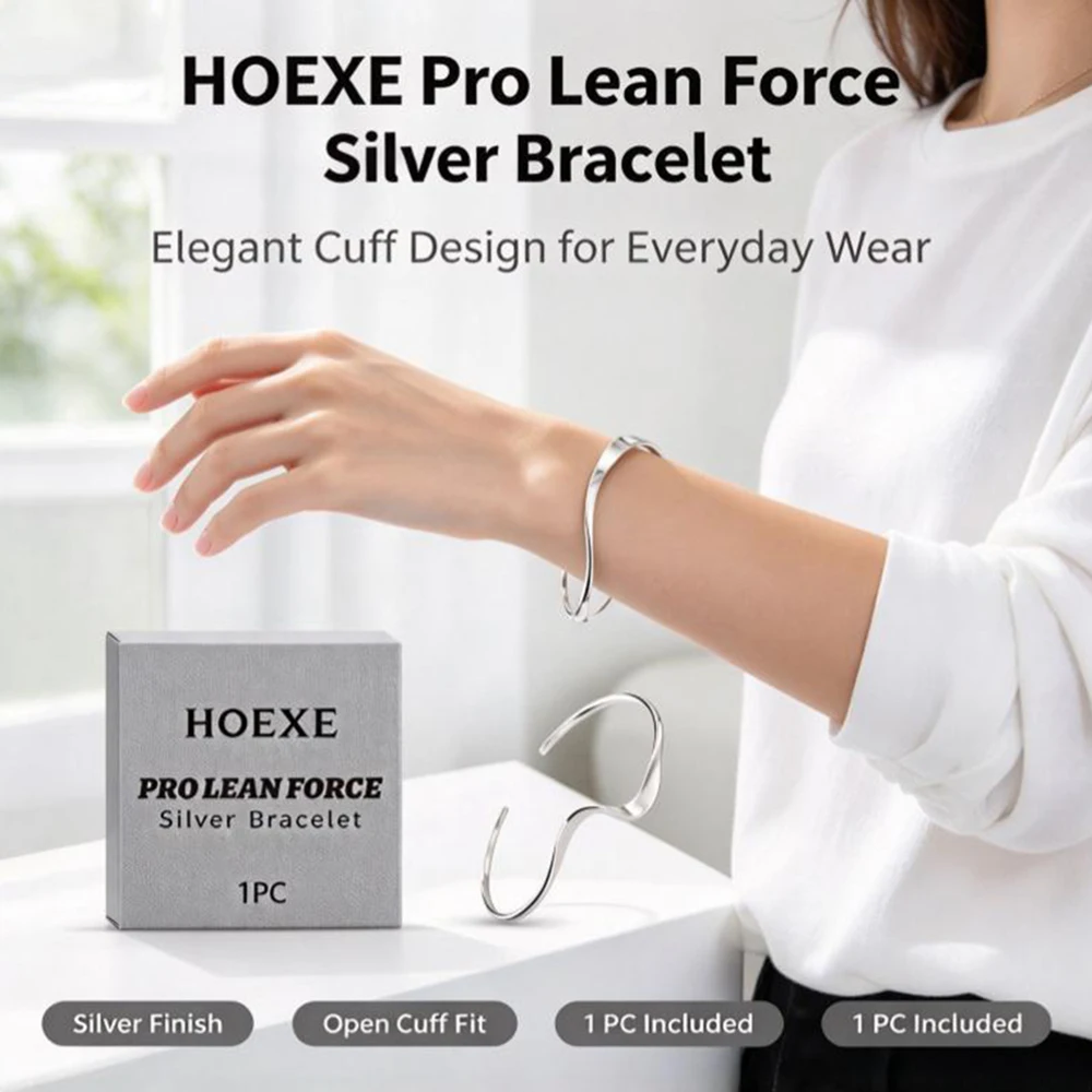 Adjustable silver twisted cuff bracelet, a minimalist curved open metal bracelet jewelry designed specifically for women