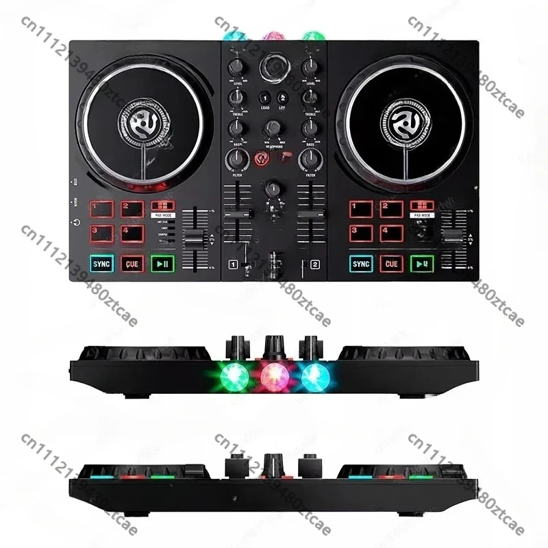 

Controller Portable Audio Mixer Multifunctional Recording Mixing Device Beginner Friendly Music Control Equipment Entertainment