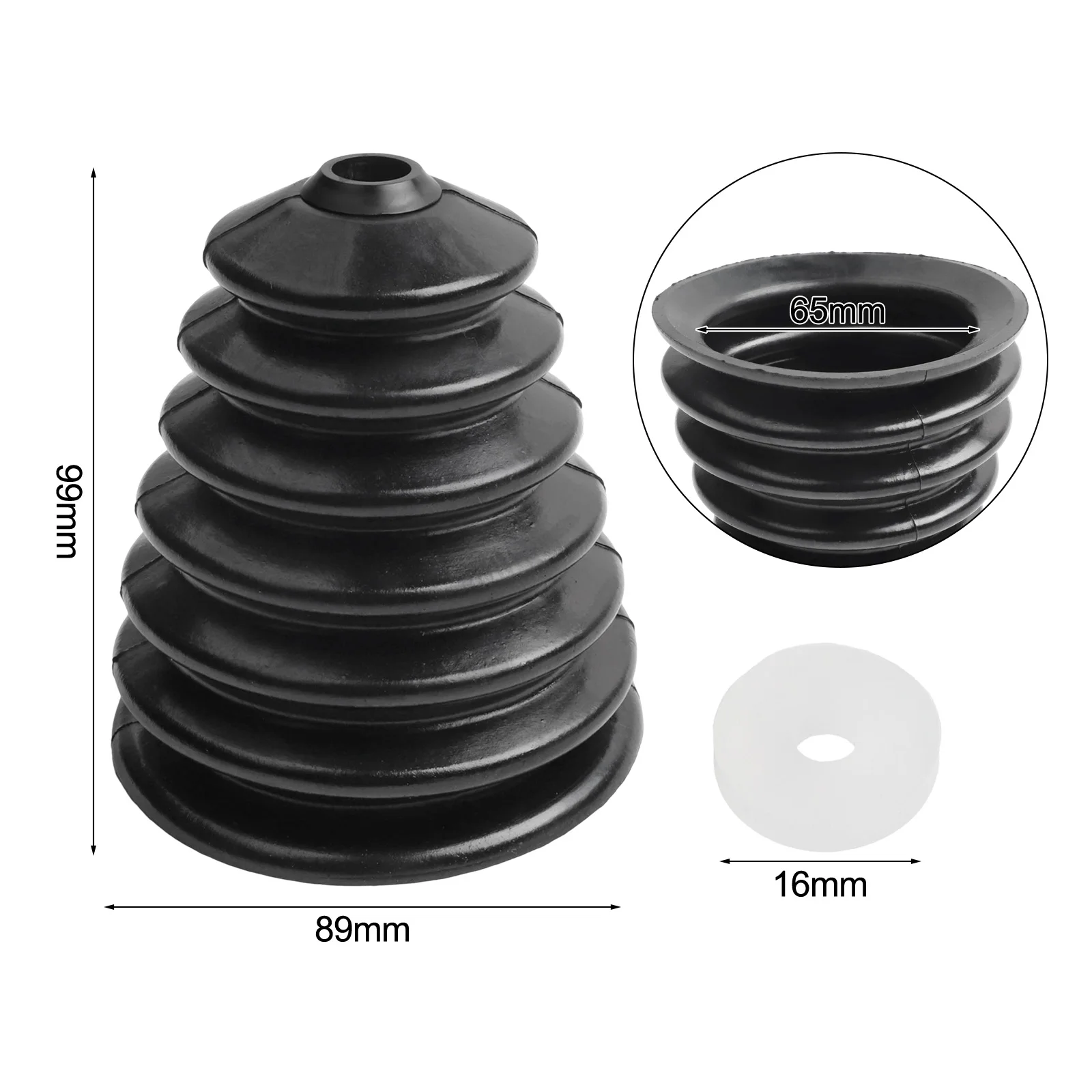 Dust Collector Dust Cover Rubber Washer White Accessory Dustproof Device Electric Drill Dust Cover High Quality