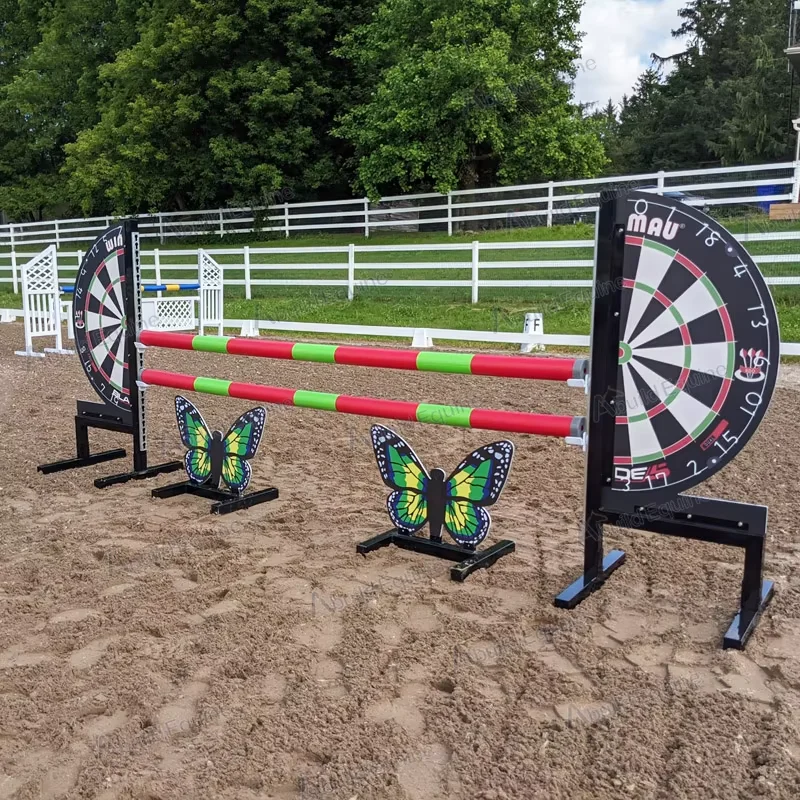 High-quality aluminum equestrian obstacles for jumping performances, training competitions, height 150-180 cm, size 170x60 cm