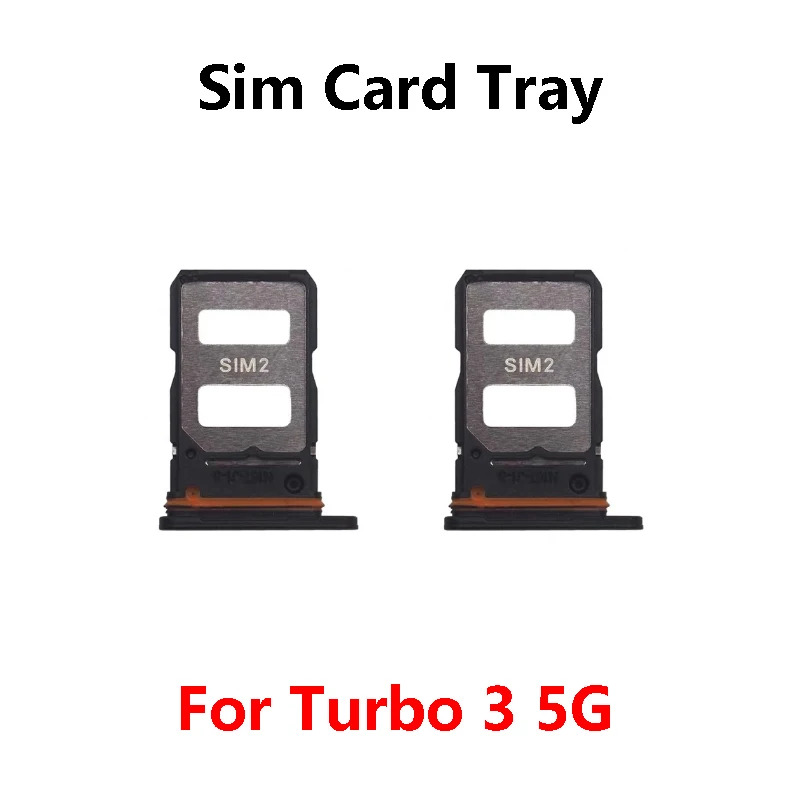 

SIM Card Tray Slot Holder Adapter Socket Repair Parts For Redmi Turbo 3 5G 24069RA21C