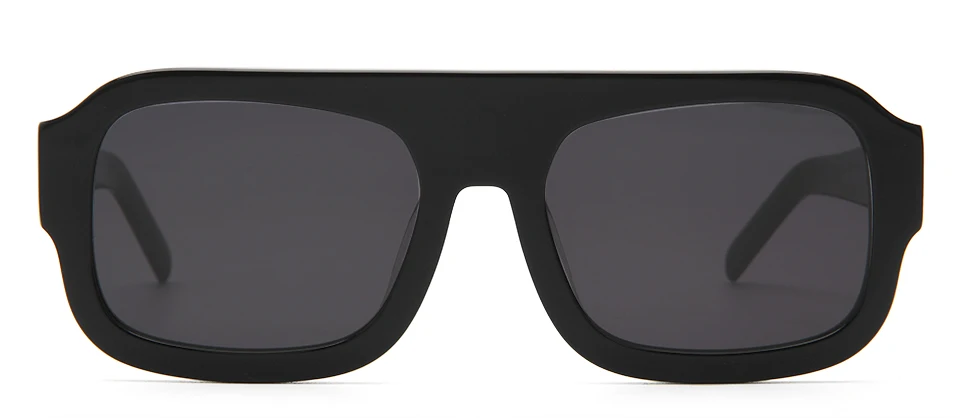 VEH Marke Design Acetat Große Vintage Pilot Sonnenbrille Männer Übergroßen Rahmen Quadrat Sonnenbrille Für Frauen Sonnenbrillen Weibliche UV400 – Detail 9