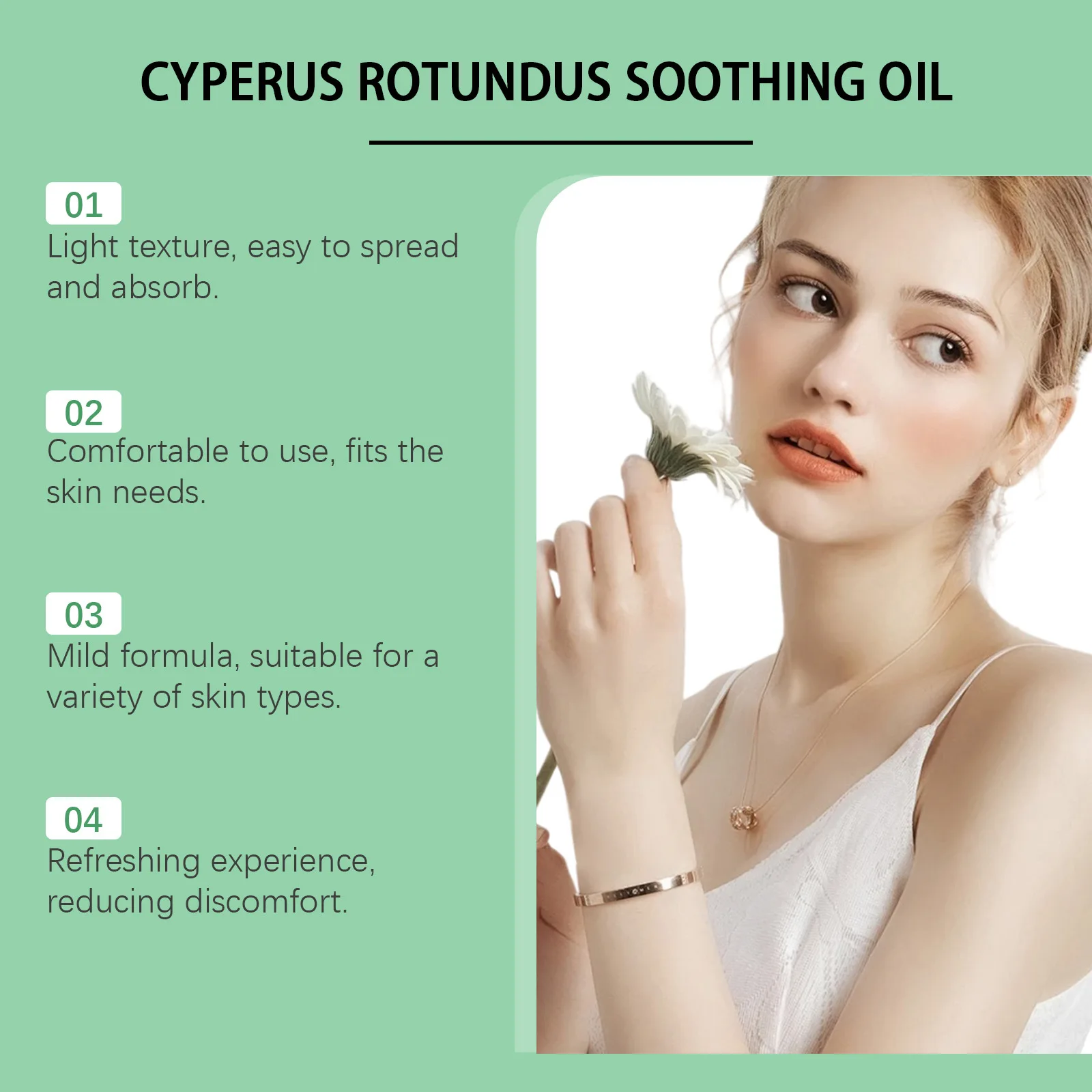 Eelhoe زبدة الشيا إزالة الشعر زيت طبيعي يقلل ترطيب أحمر تالف مهدئ الألم تثبيط نمو مصل العناية بالبشرة للجسم #5