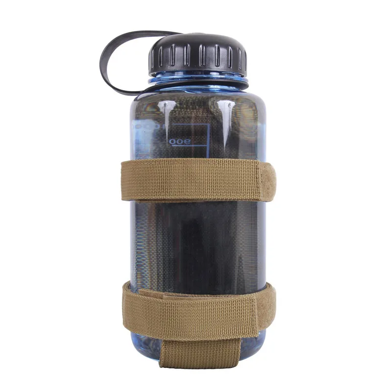 Lightweight Bottle Carrier Adjustable Water Bottle Holder Molle Portable Belt Carrier For Outdoor Walking Running 2023