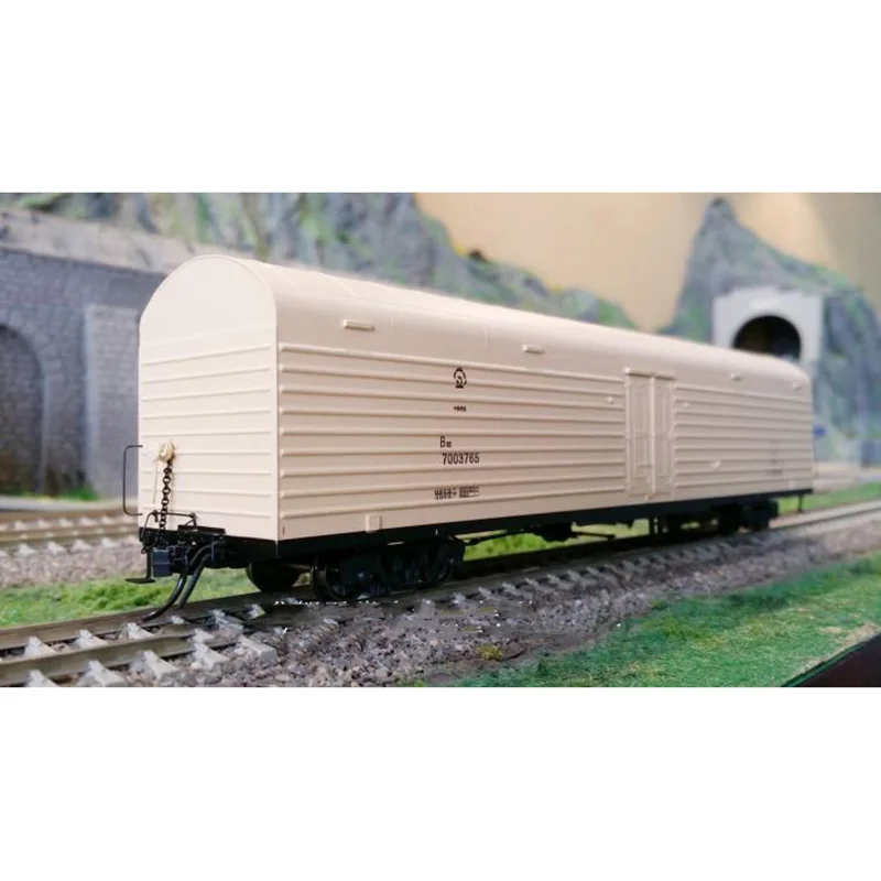 New Diecast HO 1/87 China 25T Black Yellow Train Carriage Model Adult Classic Collection Static Display Boy Toys