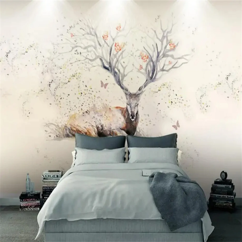 custom atr Nordic forest Photo Wallpaper 3D Landscape Mural Living Room Bedroom TV Sofa Backdrop Wall paper Covering home decor