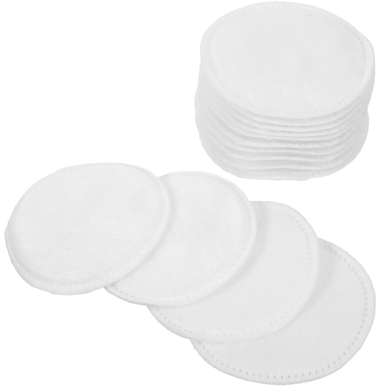 

200 Pcs Easy to Use Cotton Pads Makeup Rounds Toner Skin-friendly Facial Care Thickened