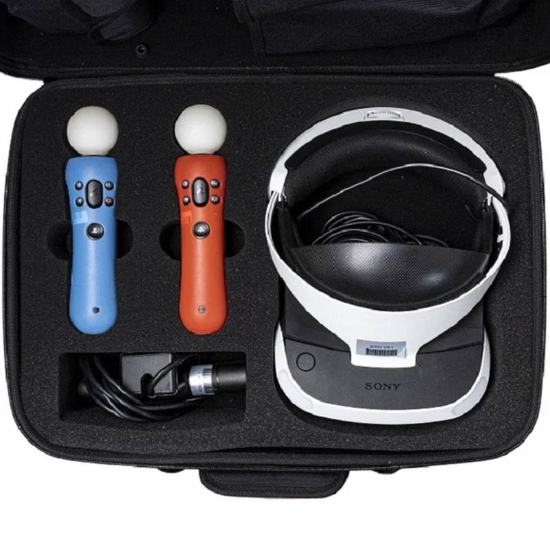 Newest Hard EVA Travel Protect Box Storage Bag Carrying Cover Case for PlayStation VR 2 PS4 VR 2 and Accessories - Image 3