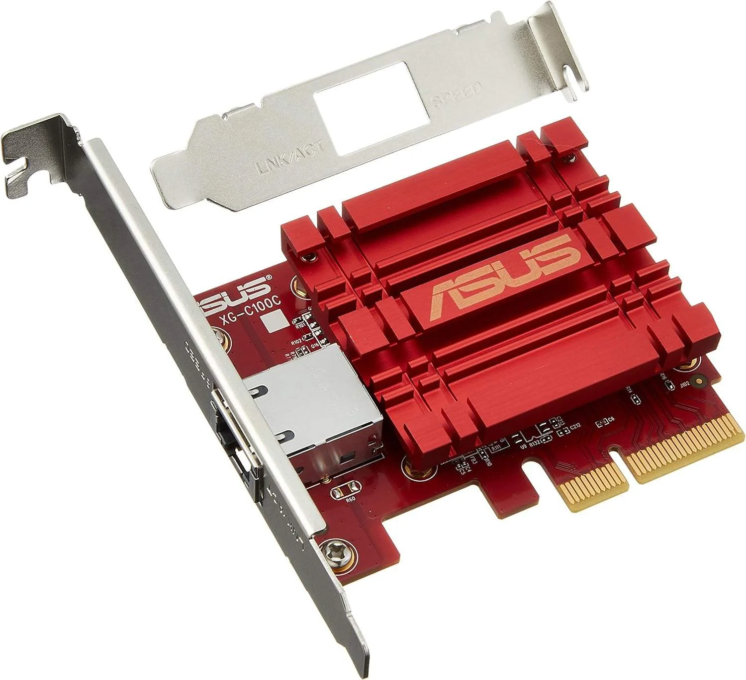 Original ASUS XG-C100C 10GB Network Adapter Wired NIC Desktop Internal NIC RJ45 Interface PCI Network Cards