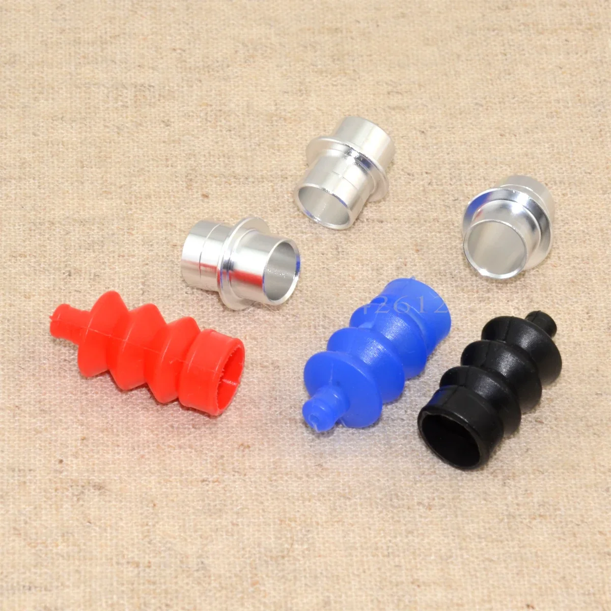 2set RC Boat Waterproof Rubber Bellow Seal Rod Boot With Aluminum  Fitting Base