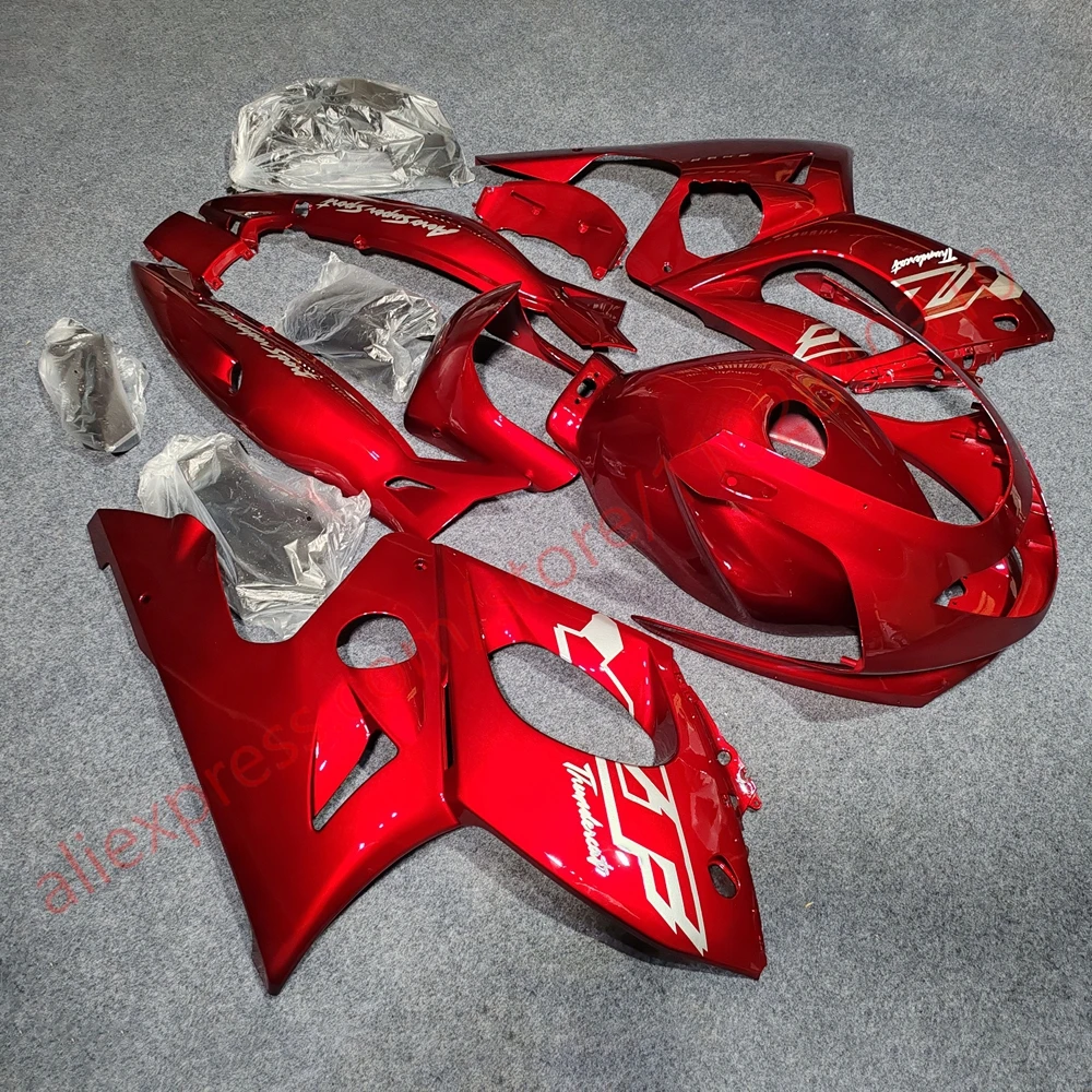 YZF 600R 1996-2005 2006 2007 Fairing Kit for Yamaha YZF600R 96 97 98-07 Candy Red Motorcycle Body Cover Fairings Full Tank Cover