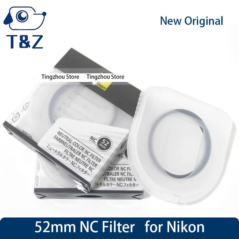 

New Original 52mm Lens Neutral Color NC Filter For Nikon 35 2D 50 1.2 50 1.4D 50 1.8D 18-55 Lens UV Protective Nc52mm Filters