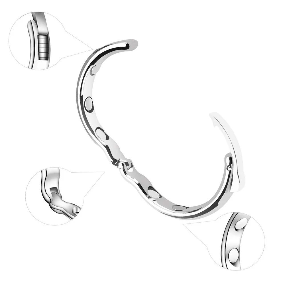 3pcs Metal Penis Cock Ring Male Stainless Steel Penis Ring Delay Ejaculation Scrotum Binding anillos para hombre Sex Toy For Men