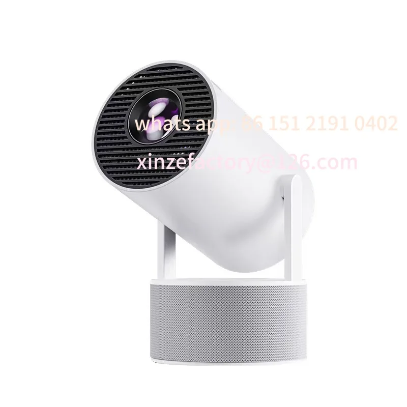 Customizable Portable Stereo Microphone Karaoke Projector Smart Home Theater Projector