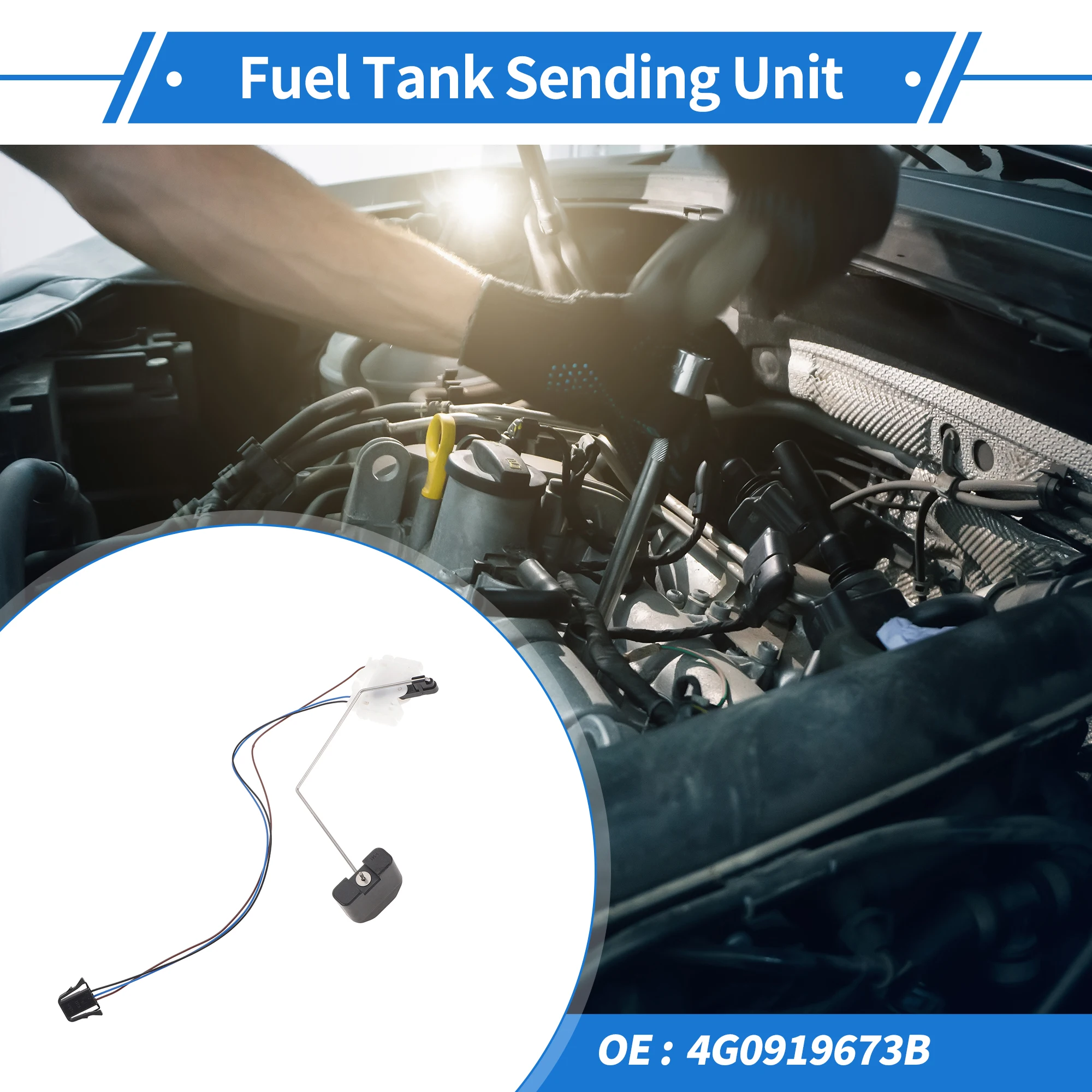 

UXCELL Fuel Tank Sending Unit Compatible for Audi A6 2012-2016 No.4G0919673B