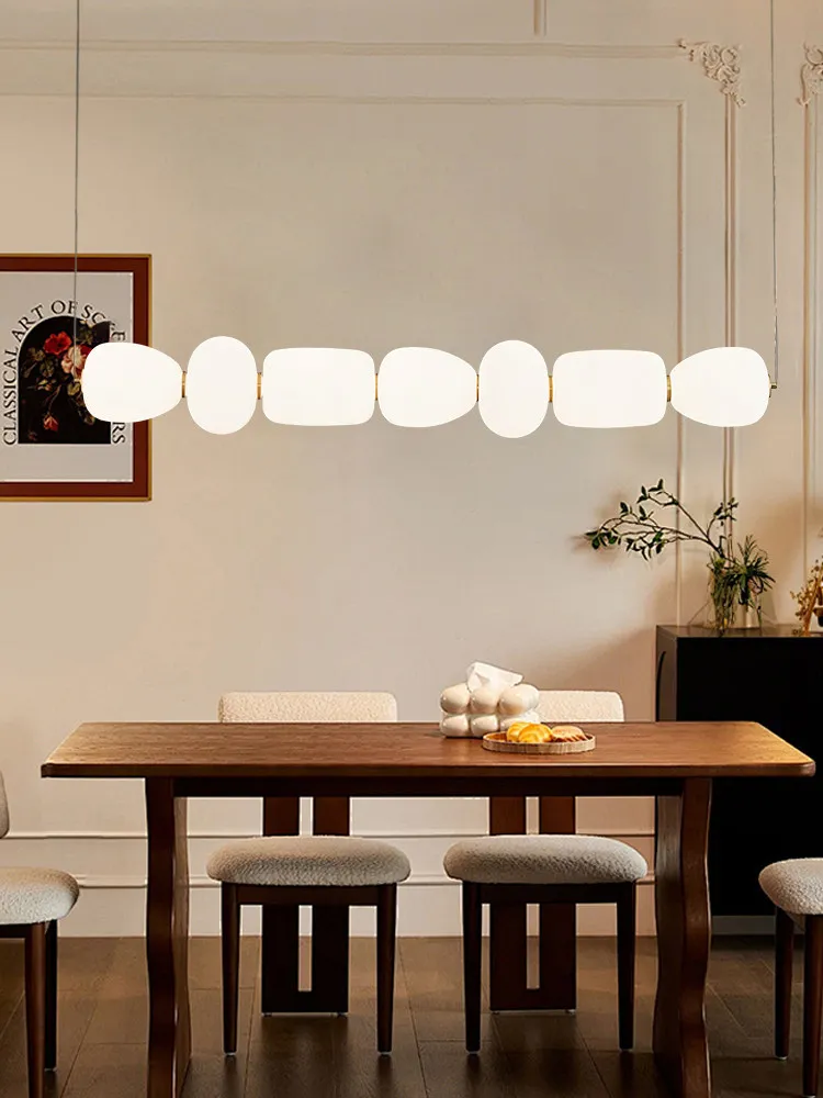 Modern Milky White Glass Pendant Lamp Nordic Led Dining Table Hanging Lamp Living Room Kitchen Bedroom Glass Ball Pendant Light