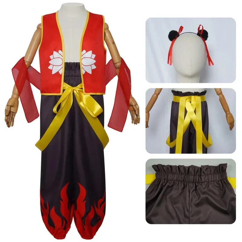 Nezha 2 Cosplay The Demon Child Roars In The Sea Ao Bing Set Costume Anime Same Cosplay Children Adult Performance Costume New