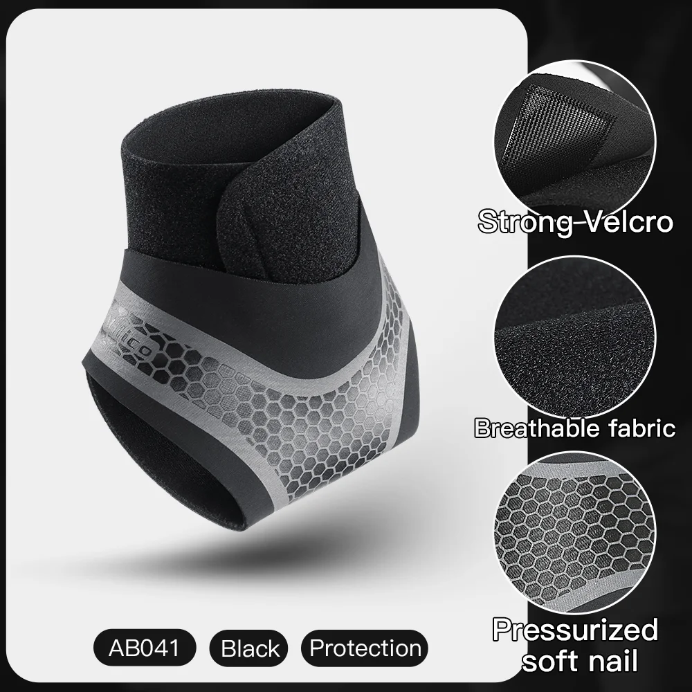 Ankle Protector 1Pcs Sports Protective Gear Ankle Support Basketball Bandage Ankle Brace Nylon Ankle Compression Support