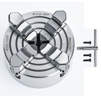 Mini lathe chuck 80mm SANOU 4 jaw lathe chuck K72-80 independent chuck 4 jaw for mini lathe at discount