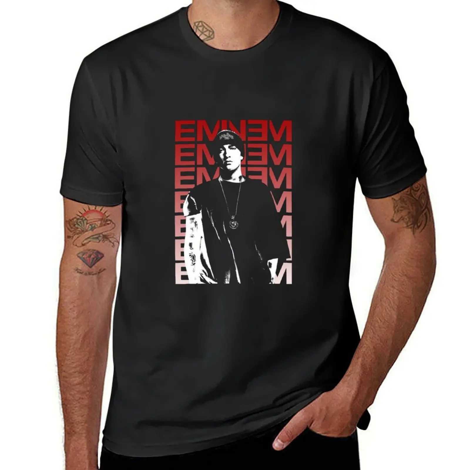 rap em best selling Eminem T-shirt vintage clothes korean fashion mens funny t shirts