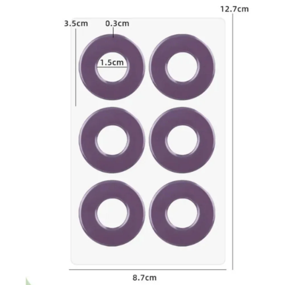 6Pcs/Sheet Medical Foot Care Sticker Round Foam Chicken Eye Patch Foot Corn Removal Protectors Pads Anti Wear Foot Stickers