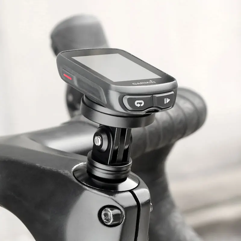 Deemount شوكة دراجة الجذعية غطاء علوي الكمبيوتر العلوي تمديد حامل ل Gopro كاميرا رياضية DJI Insta 360 قوس الملحقات