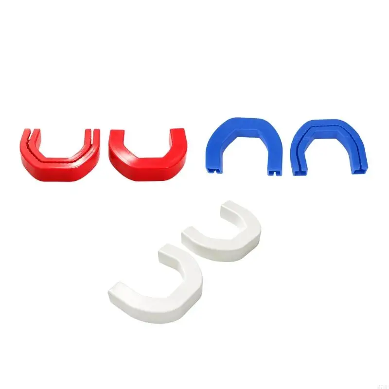 M76E Clip-Style Front Tow Hook Covers for 2019-2026 1500, Silicone Exterior Trim Pair with a Smooth Gloss Face and Grooved Grip