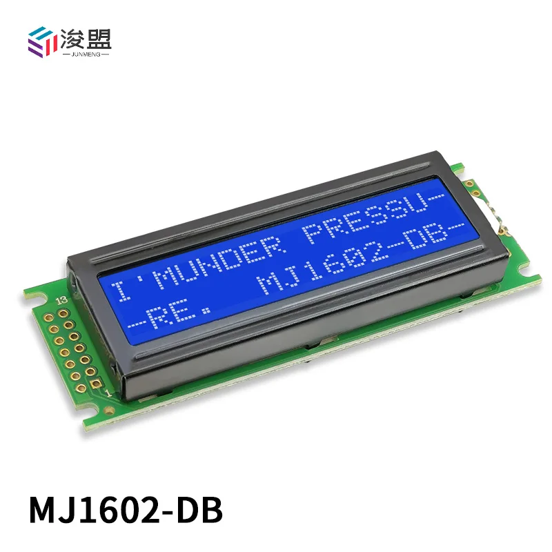 LCD1602 16x2 LCD Display Module Blue Backlight 16*2 1602DB 85*30mm