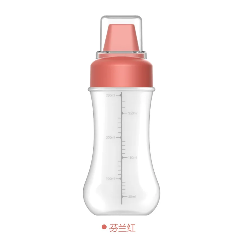 350ML Squeeze Bottle with Five Holes for Sauces, Ketchup, Condiments, Olive Oil, Honey - Kitchen Dispenser for Home Restaurant