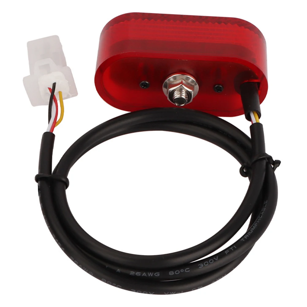 

For Electric Scooter Rear Lamp Electric Scooter Light For Private Property Use Easy Installation Metal+Plastic