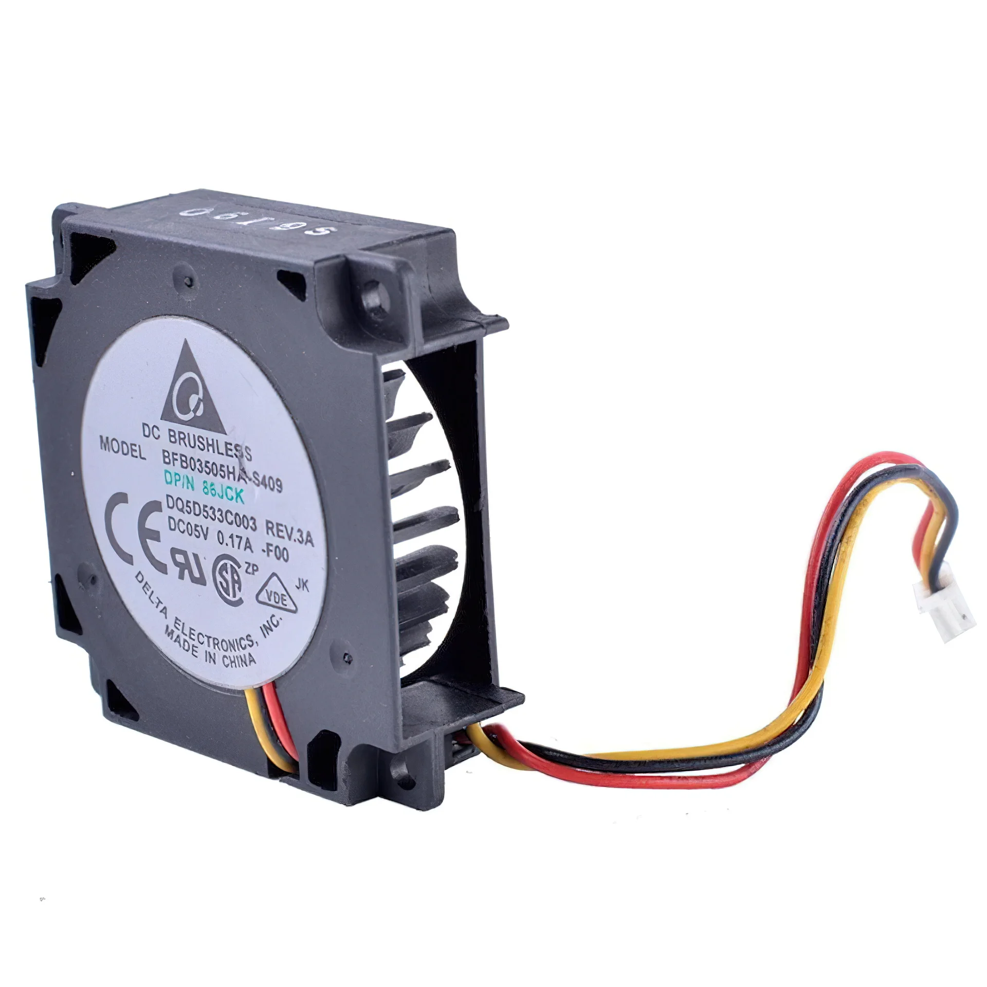 Delta Blower Fan BFB03505HA 3510 5V 0.17A
