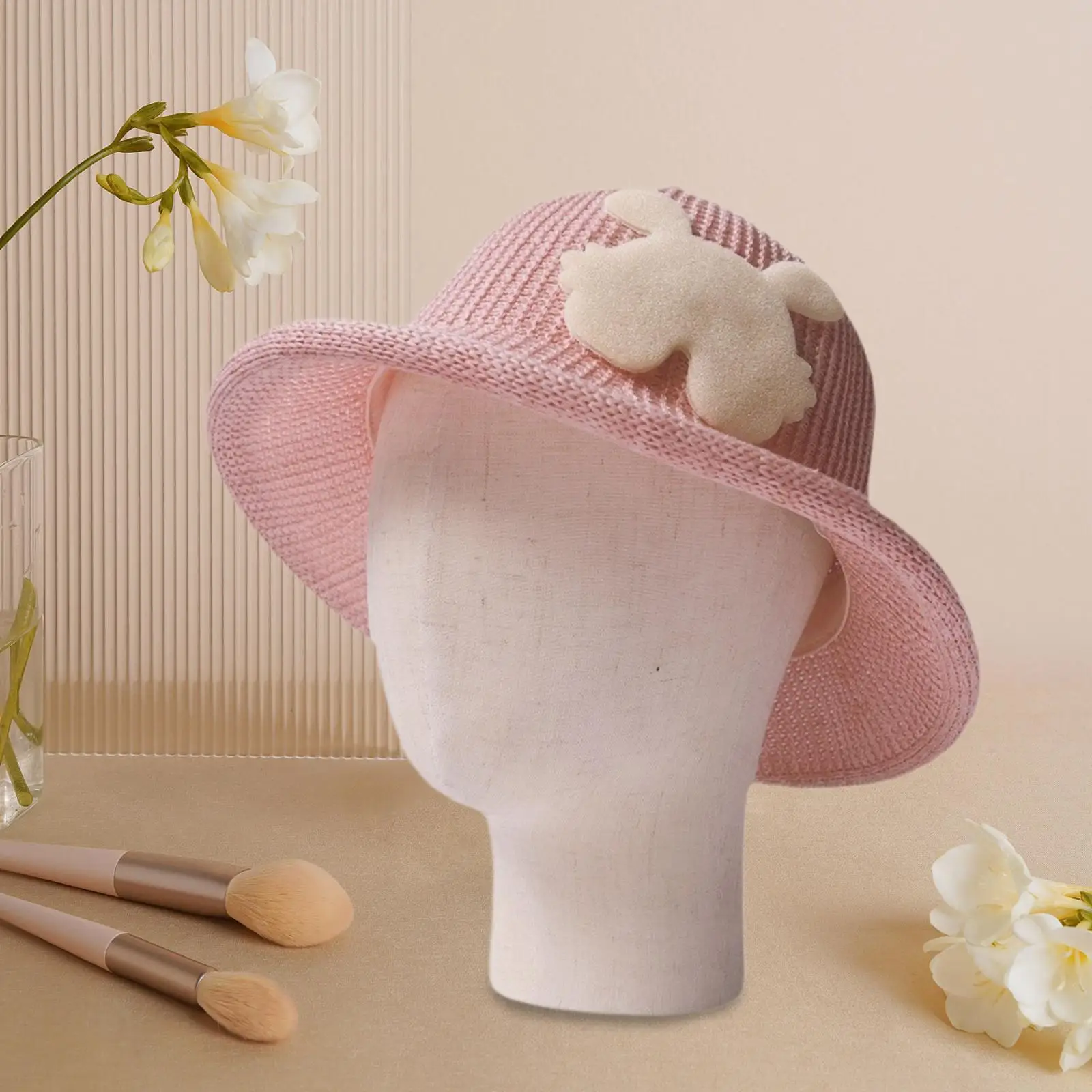 

Wigs Head Model Caps Storage Rack Mannequin Head Display Manikin Head for Beauty