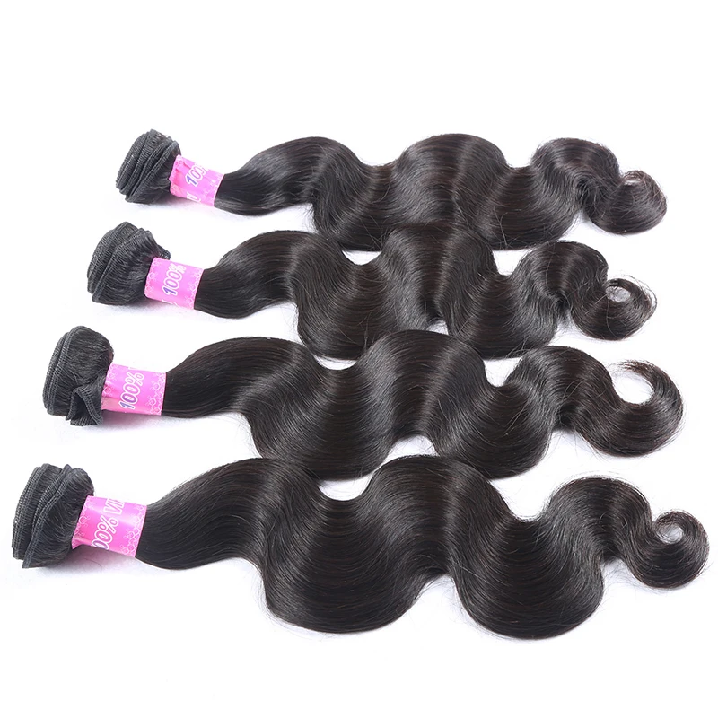 Wholesale Brazilian Virgin Human Hair Extensions Unprocessed Silky Soft