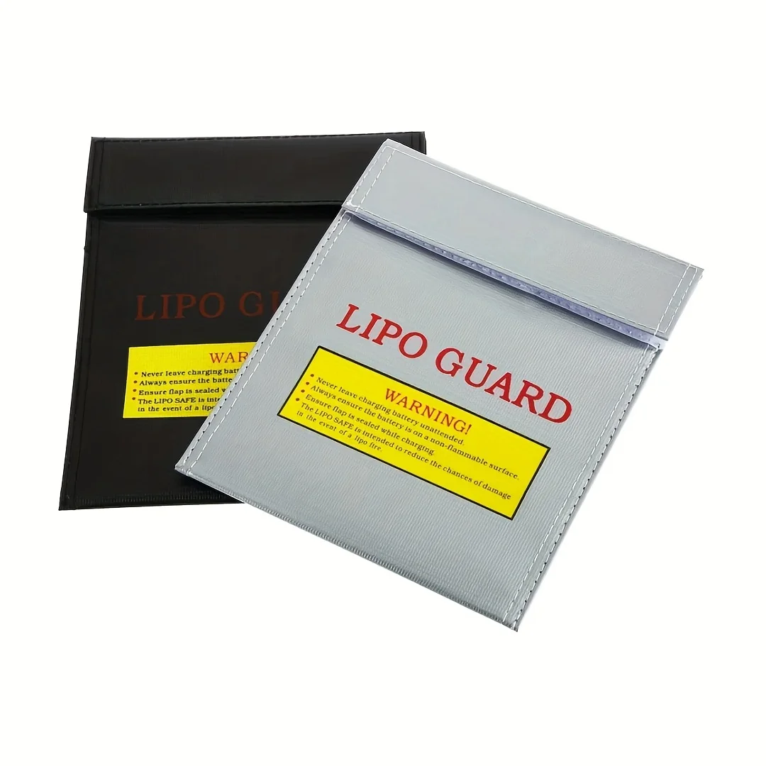 Bolsa a prueba de explosiones para batería de litio: bolsa de protección de almacenamiento resistente a altas temperaturas, bolsa ignífuga ignífuga de seguridad