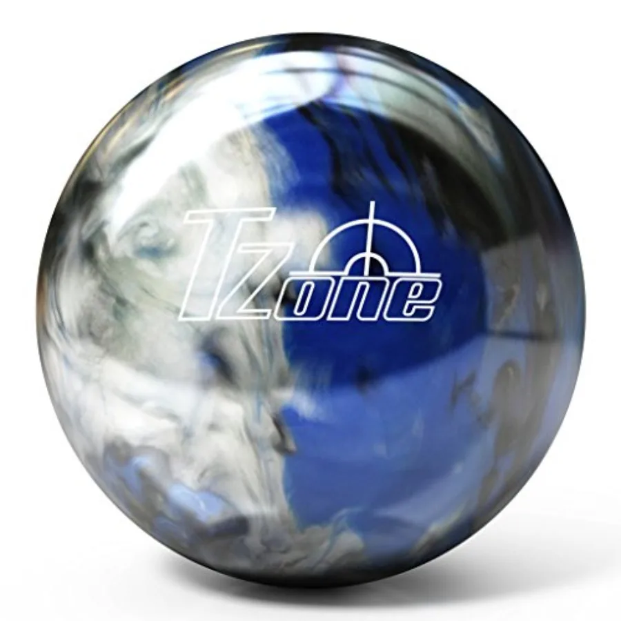 

Brunswick T-Zone PRE-DRILLED Bowling Ball in Indigo Swirl Design with Customizable Layout for Optimal Performance in Competitiv